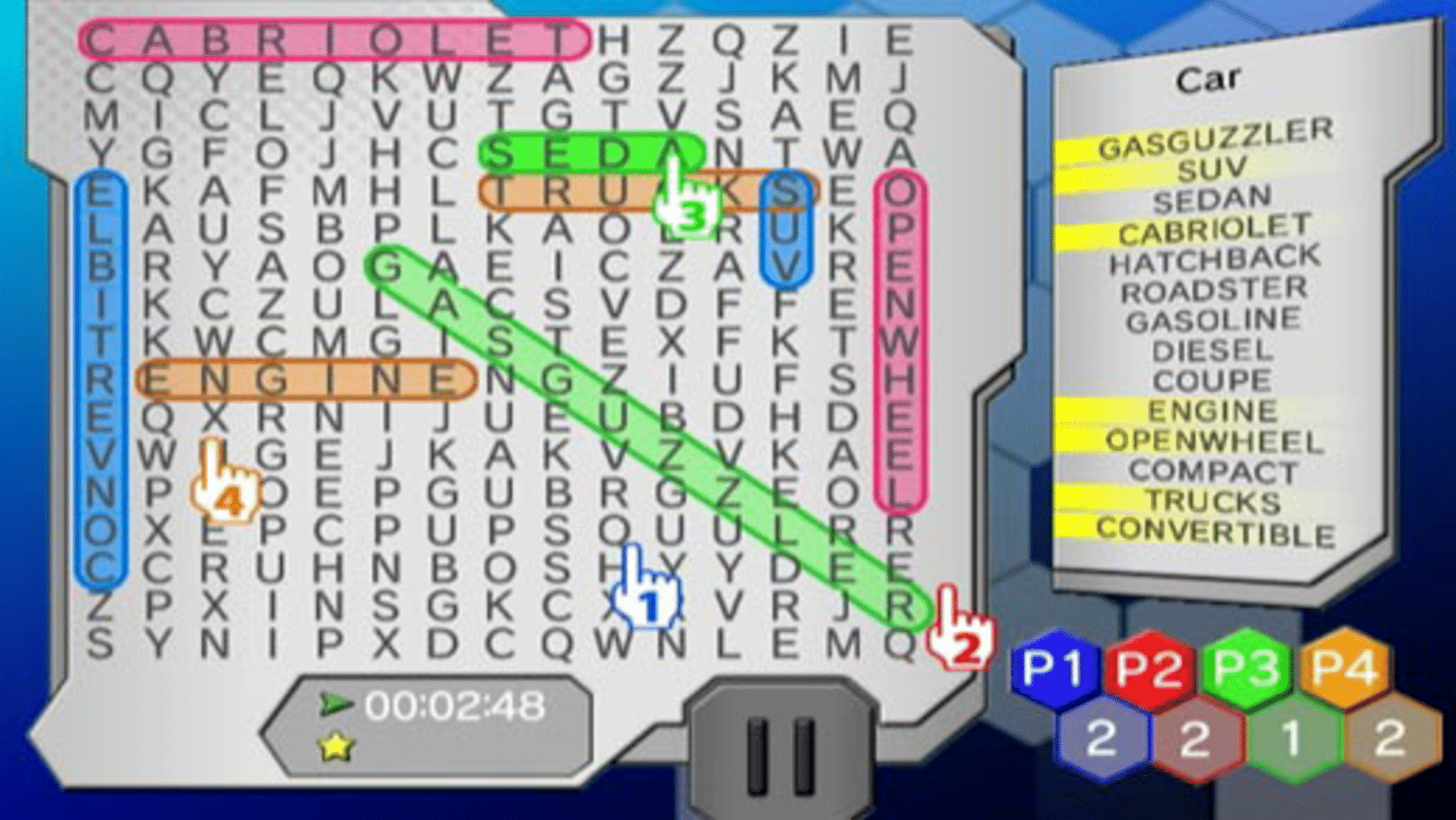 Word Searcher Deluxe screenshot