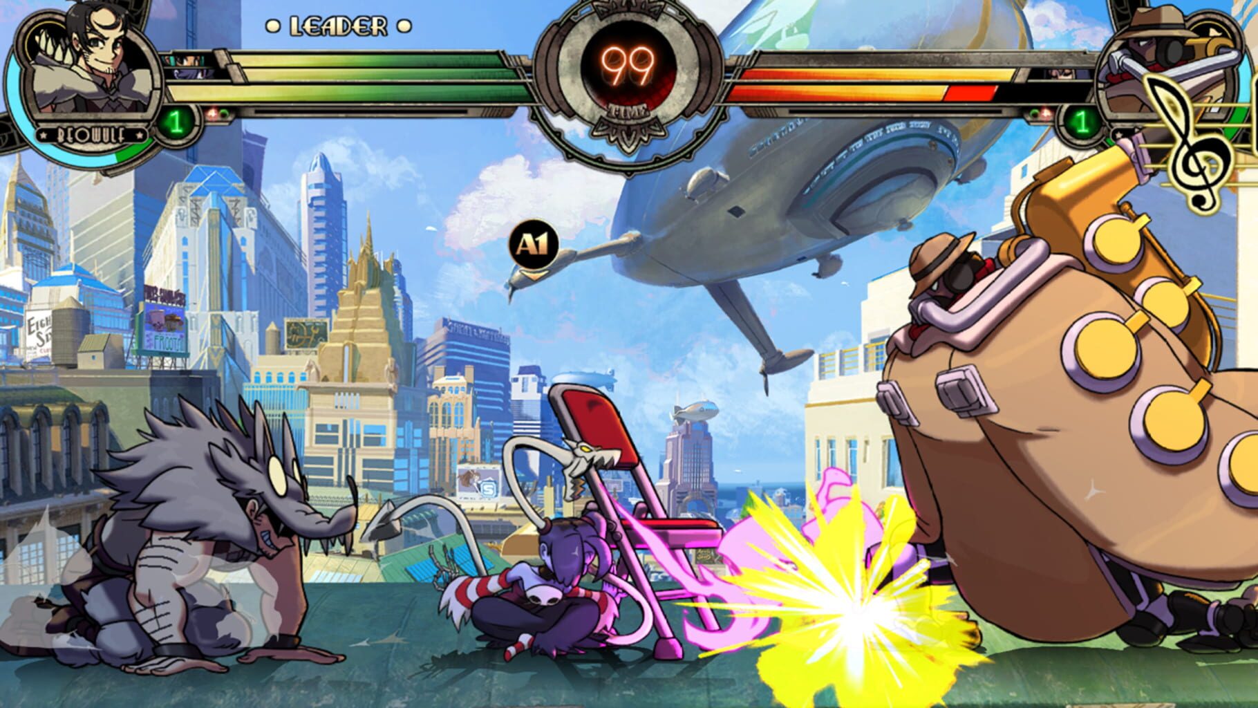 Captura de pantalla - Skullgirls: 2nd Encore