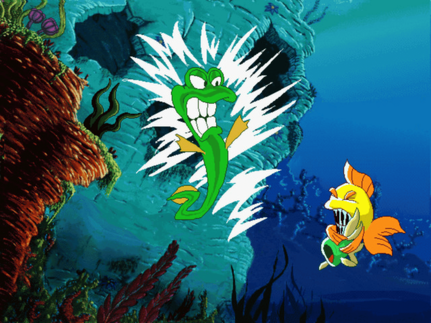 Freddi Fish and The Case of the Missing Kelp Seeds screenshot