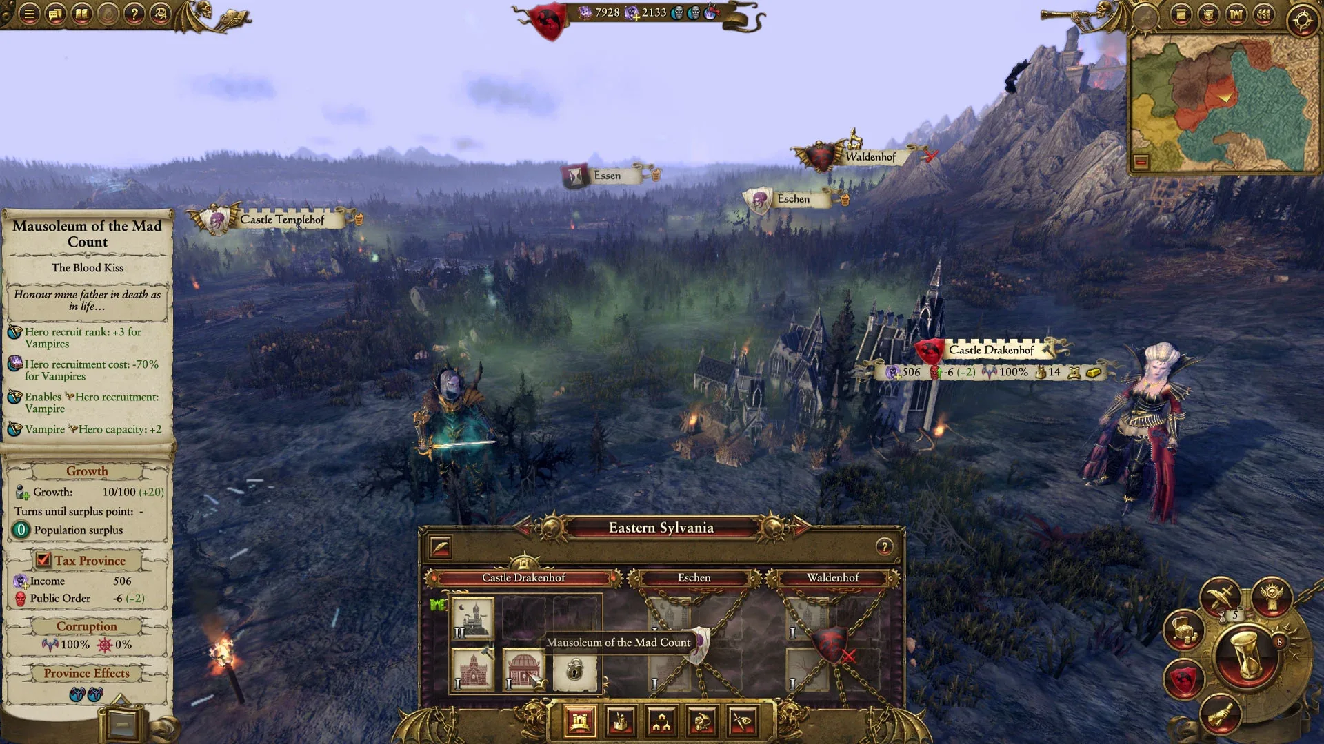 Captura de pantalla - Total War: Warhammer - Isabella von Carstein