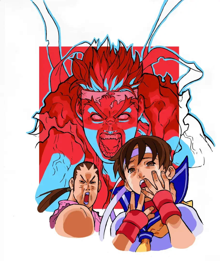 Arte - Street Fighter Alpha Anthology