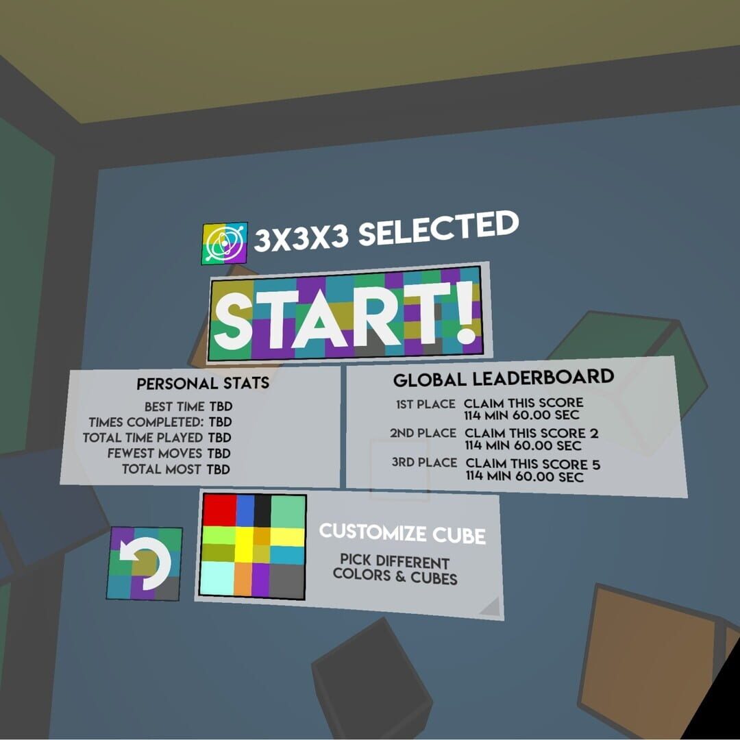 GyroCube VR - Screenshot