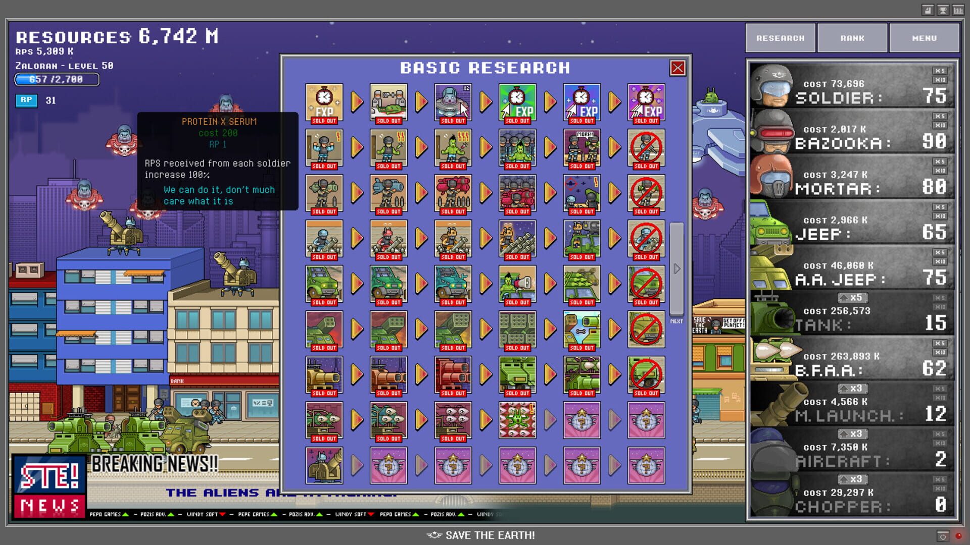 STE : Save the Earth - Screenshot
