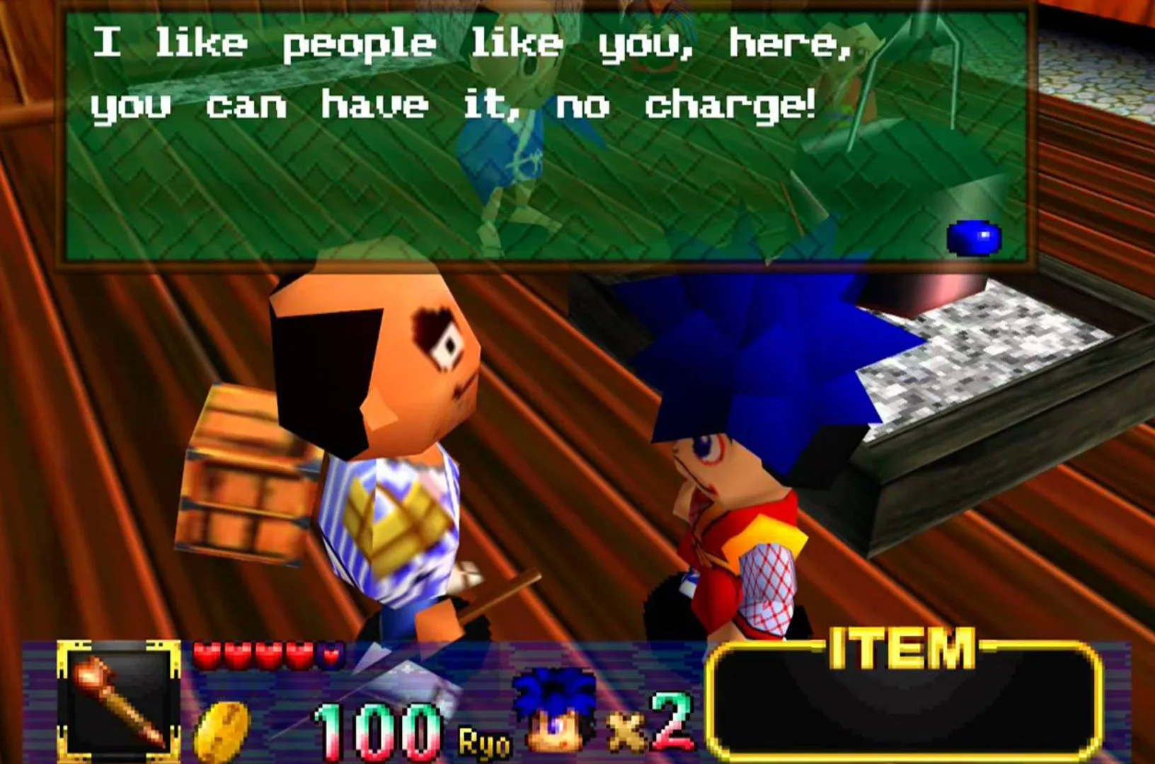 Captura de pantalla - Mystical Ninja Starring Goemon
