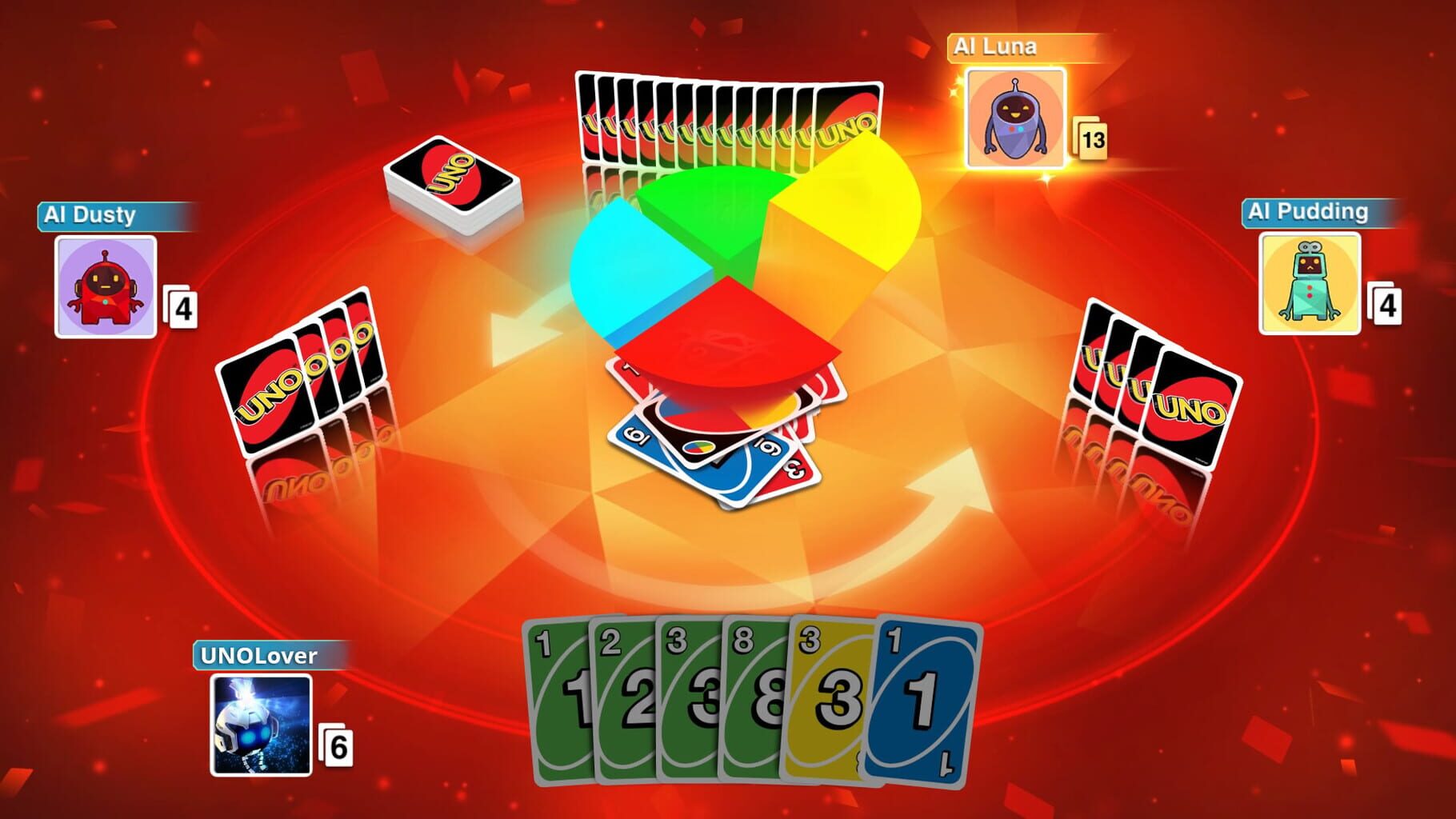 Uno screenshot