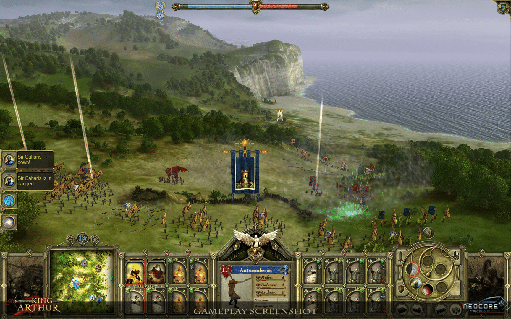 King Arthur: The Role-Playing Wargame screenshot