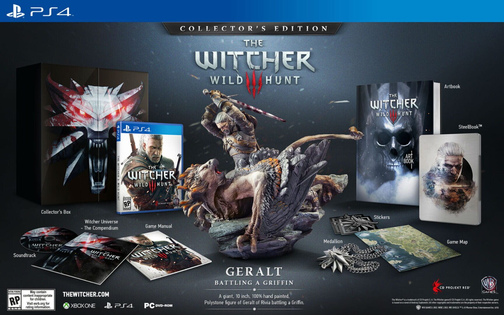 Captura de pantalla - The Witcher 3: Wild Hunt - Collector's Edition