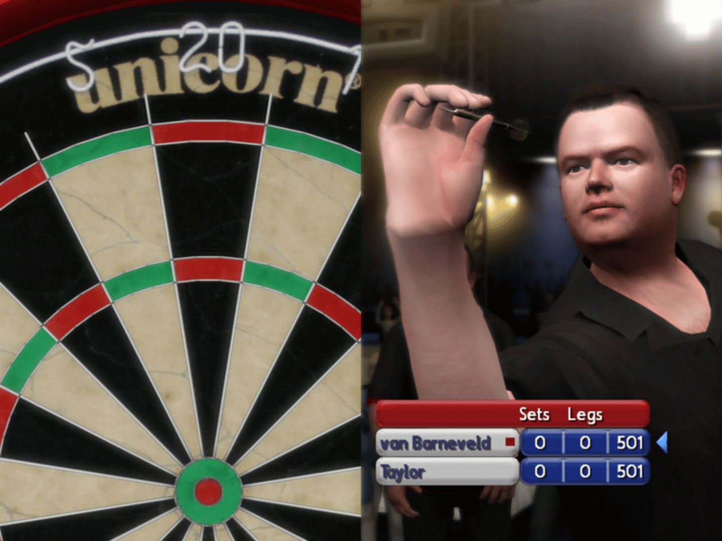 PDC World Championship Darts 2009 screenshot