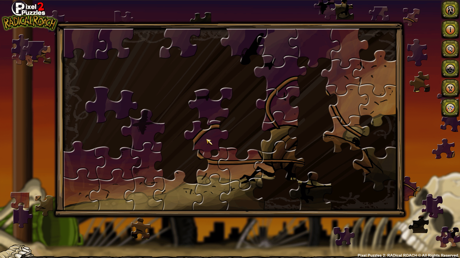 Pixel Puzzles 2: Radical Roach screenshot