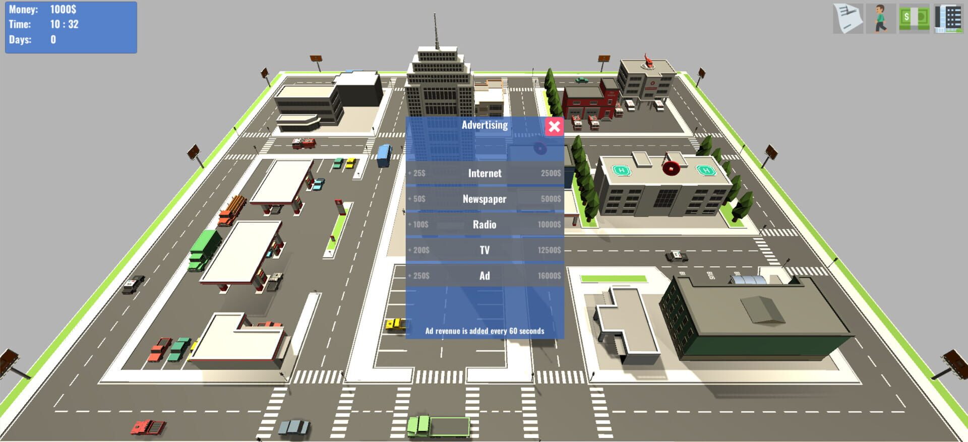 Restaurant Manager - Screenshot