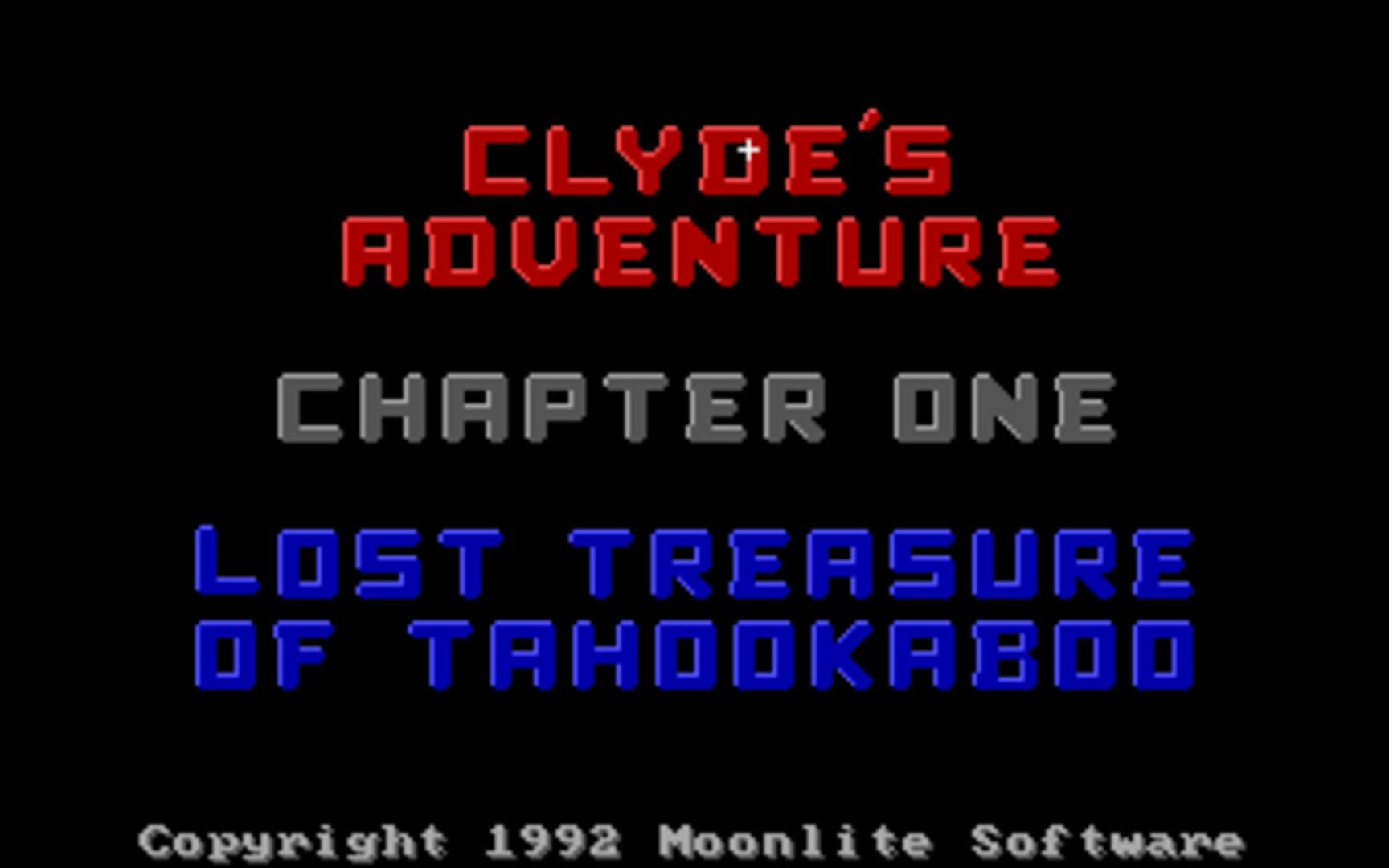 Clyde's Adventure (1992)