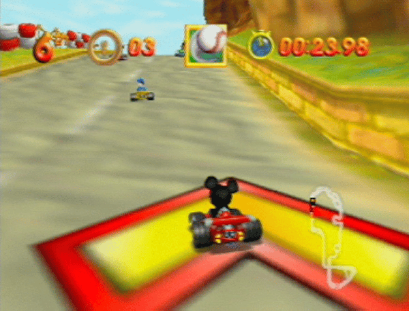 Mickey's Speedway USA screenshot