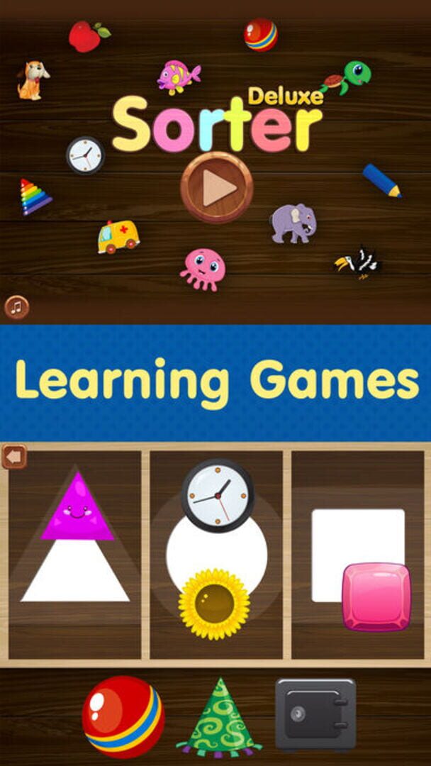 Sorter - Toddler & Baby Educational Learning Games - Screenshot