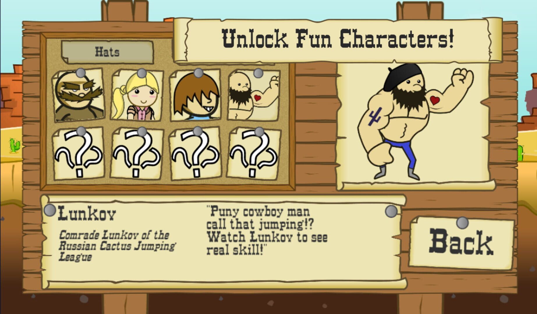 Cactus Jumper - Screenshot