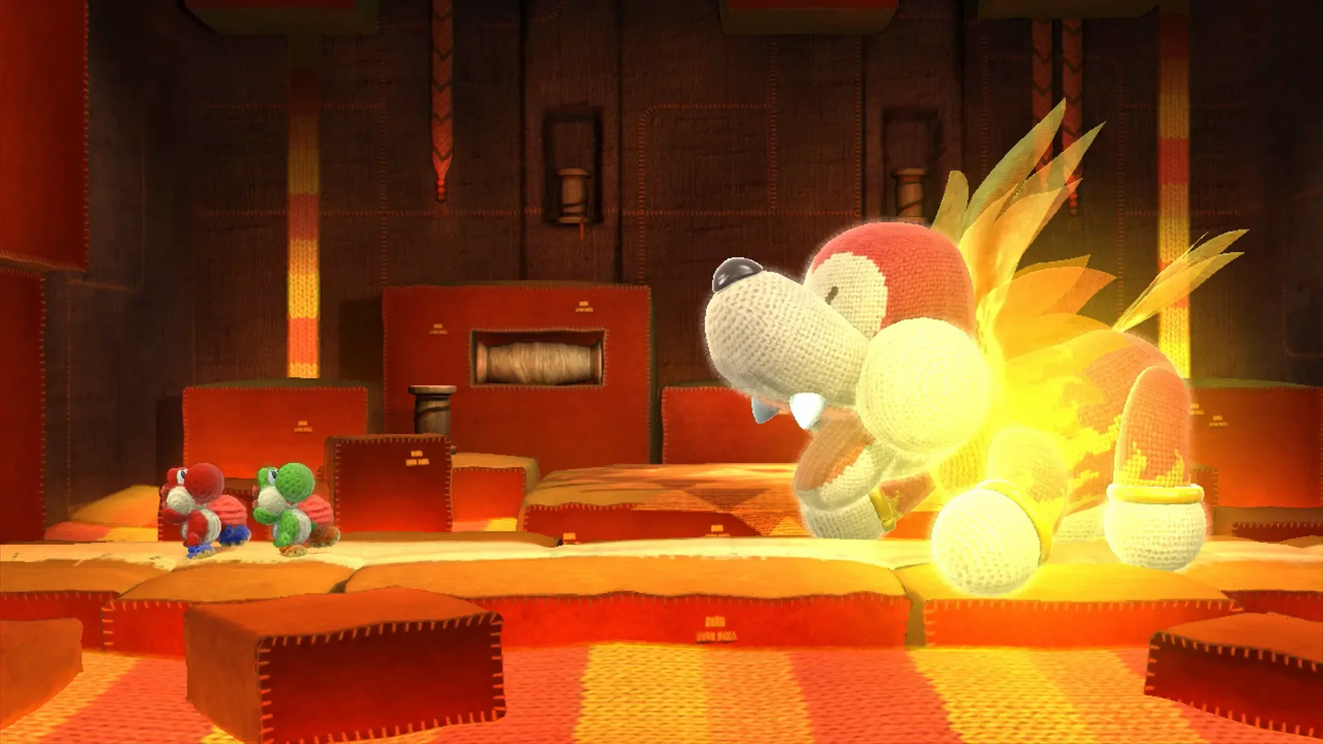 Captura de pantalla - Yoshi's Woolly World