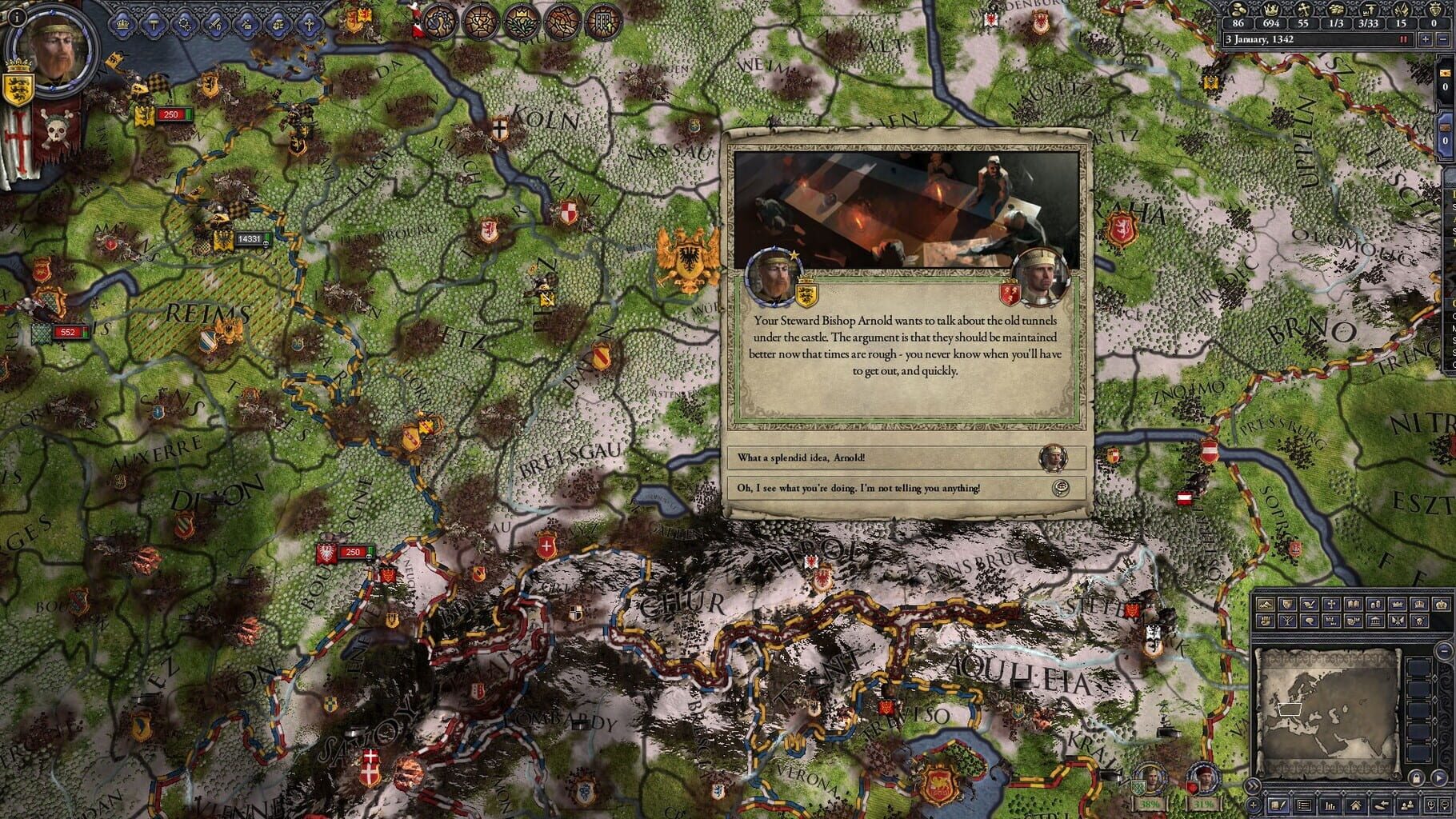 Captura de pantalla - Crusader Kings II: The Reaper's Due