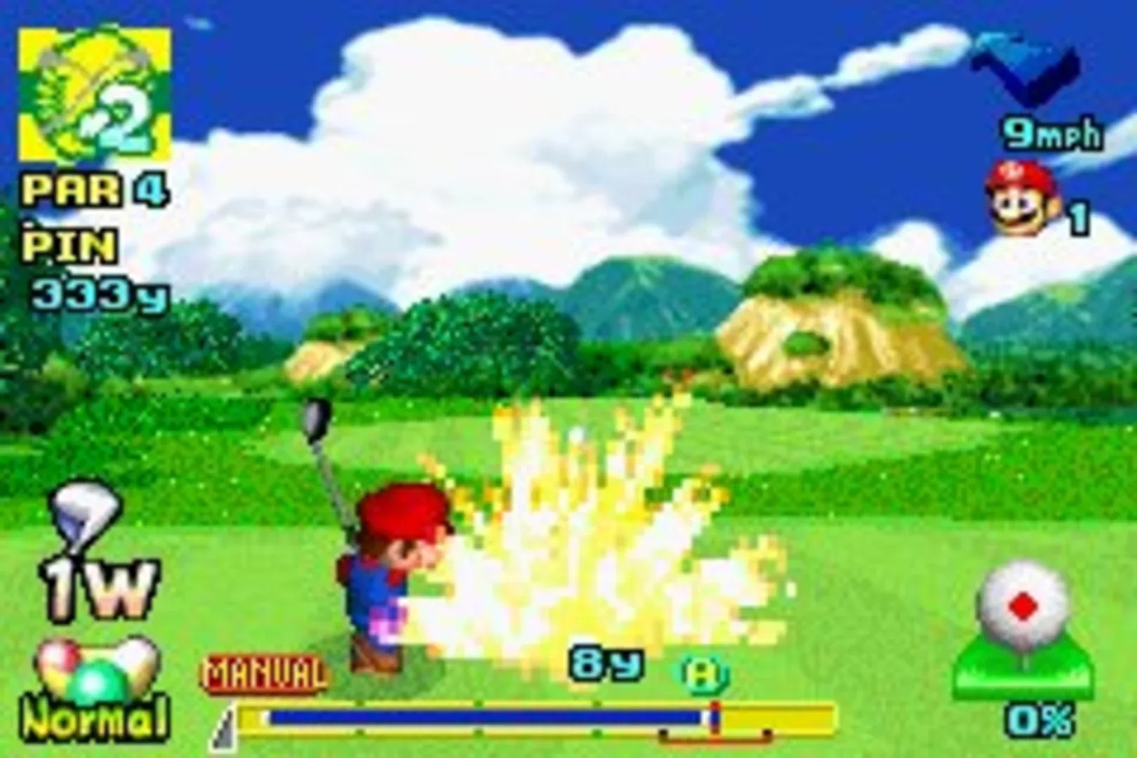 Captura de pantalla - Mario Golf: Advance Tour