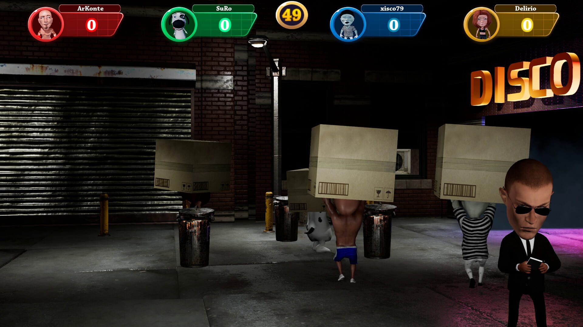 Crazy Bigheads - Screenshot