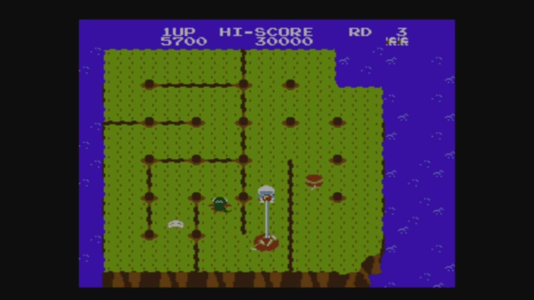 Dig Dug II: Trouble in Paradise screenshot