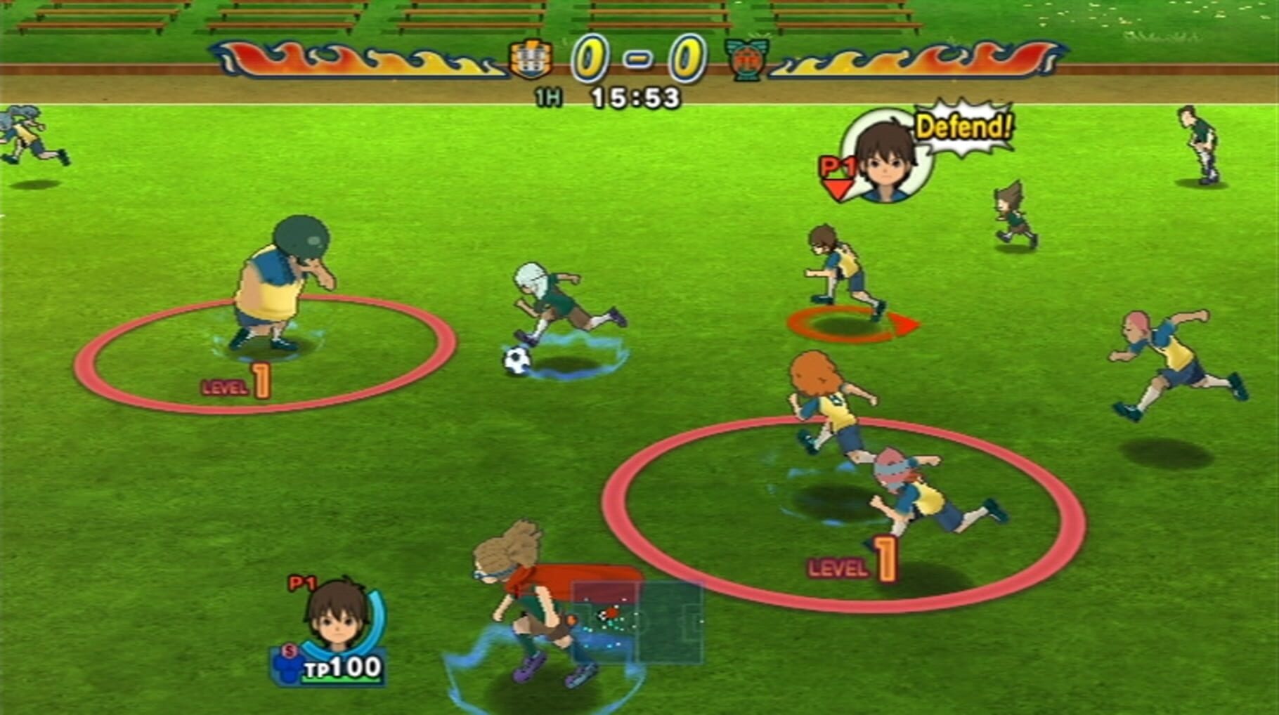 Captura de pantalla - Inazuma Eleven Strikers