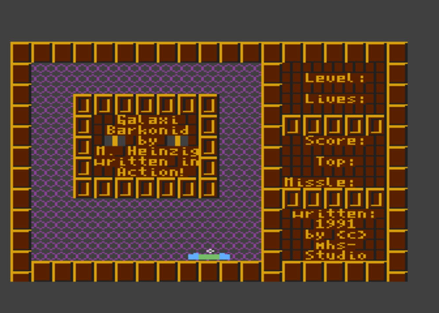Jeu : Galaxi Barkonid