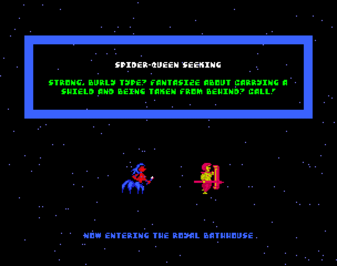 Lesbian Spider-Queens of Mars screenshot