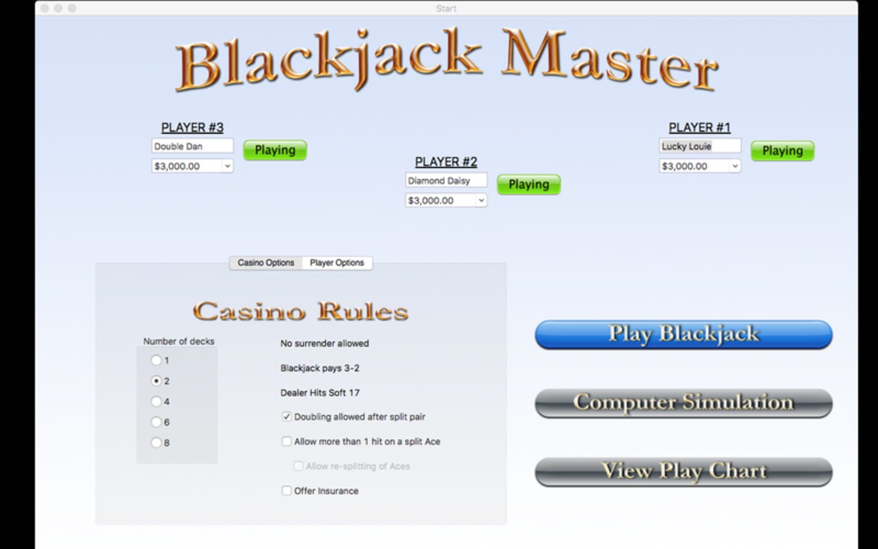 Blackjack Master