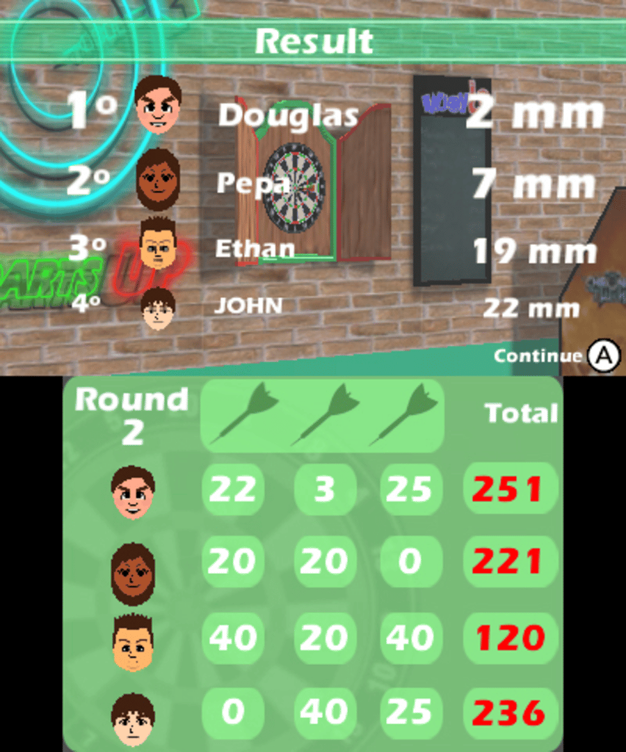 Darts Up 3D screenshot