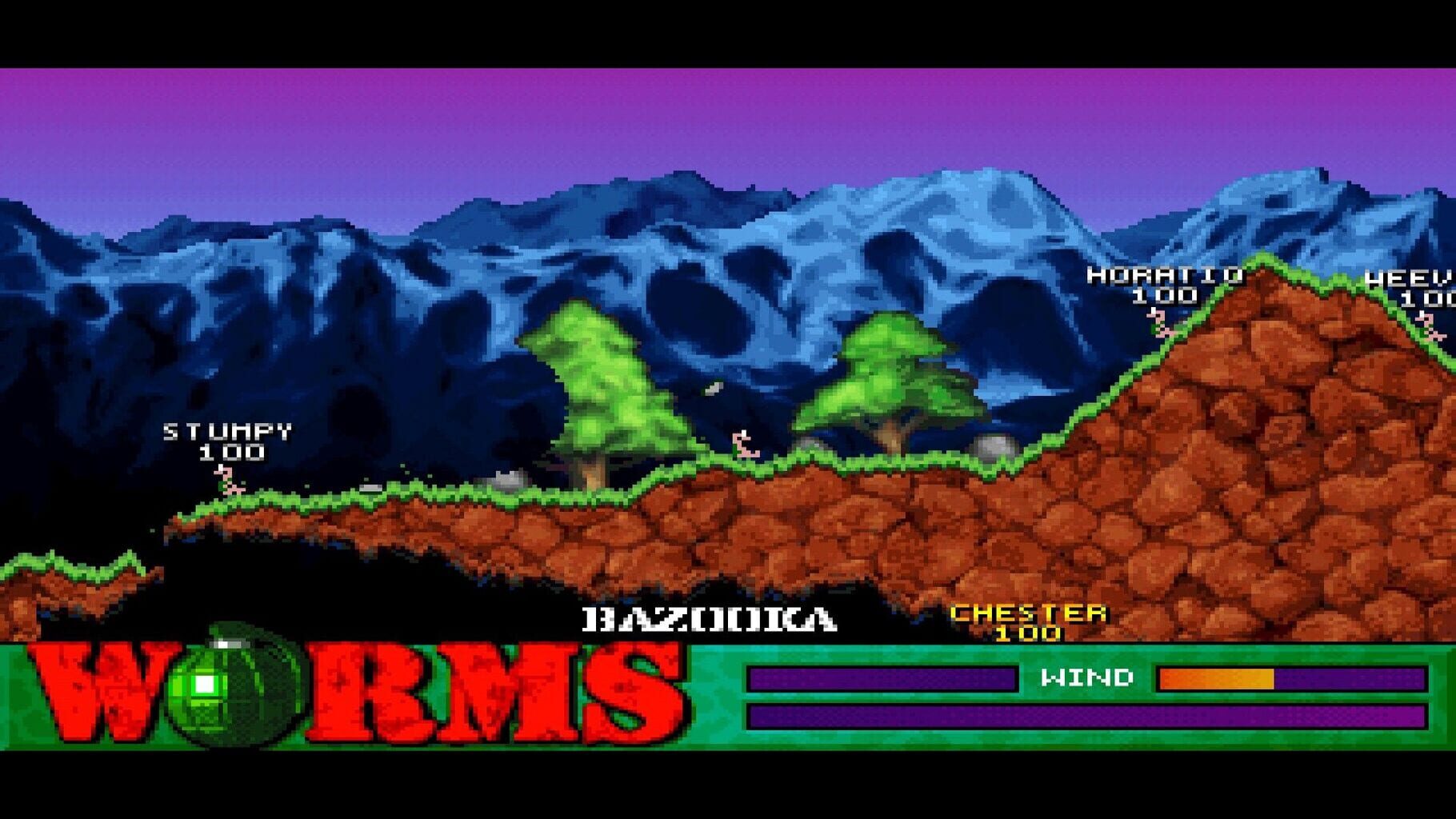 Captura de pantalla - Worms