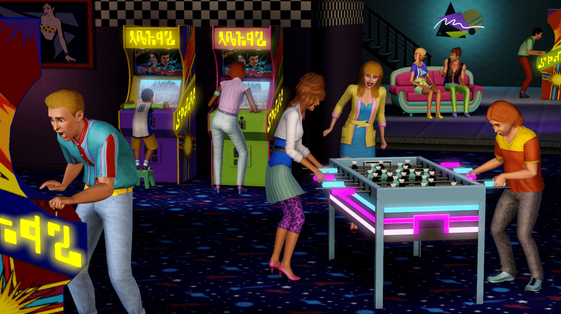 The Sims 3: 70s, 80s, & 90s Stuff screenshot