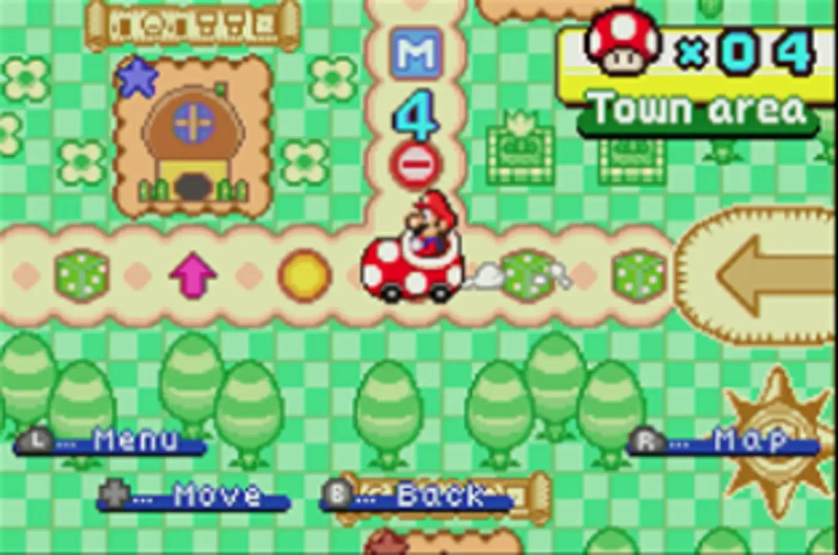 Captura de pantalla - Mario Party Advance