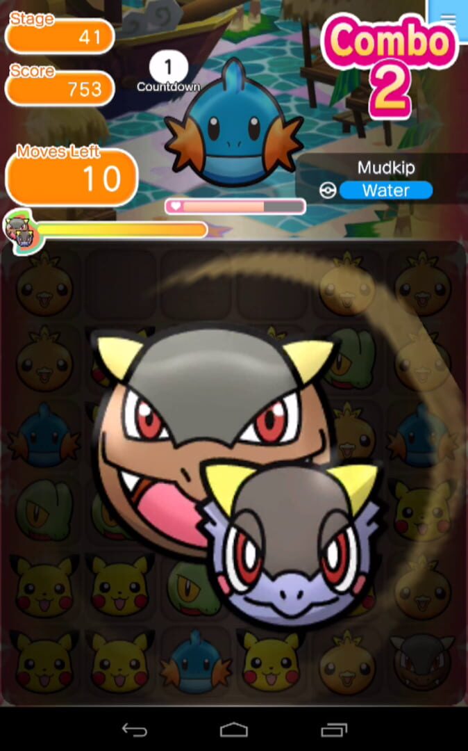 Pokémon Shuffle screenshot