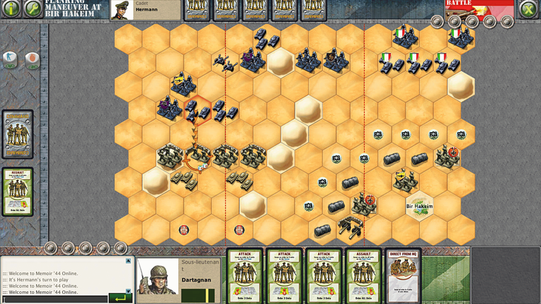 Memoir '44 Online screenshot