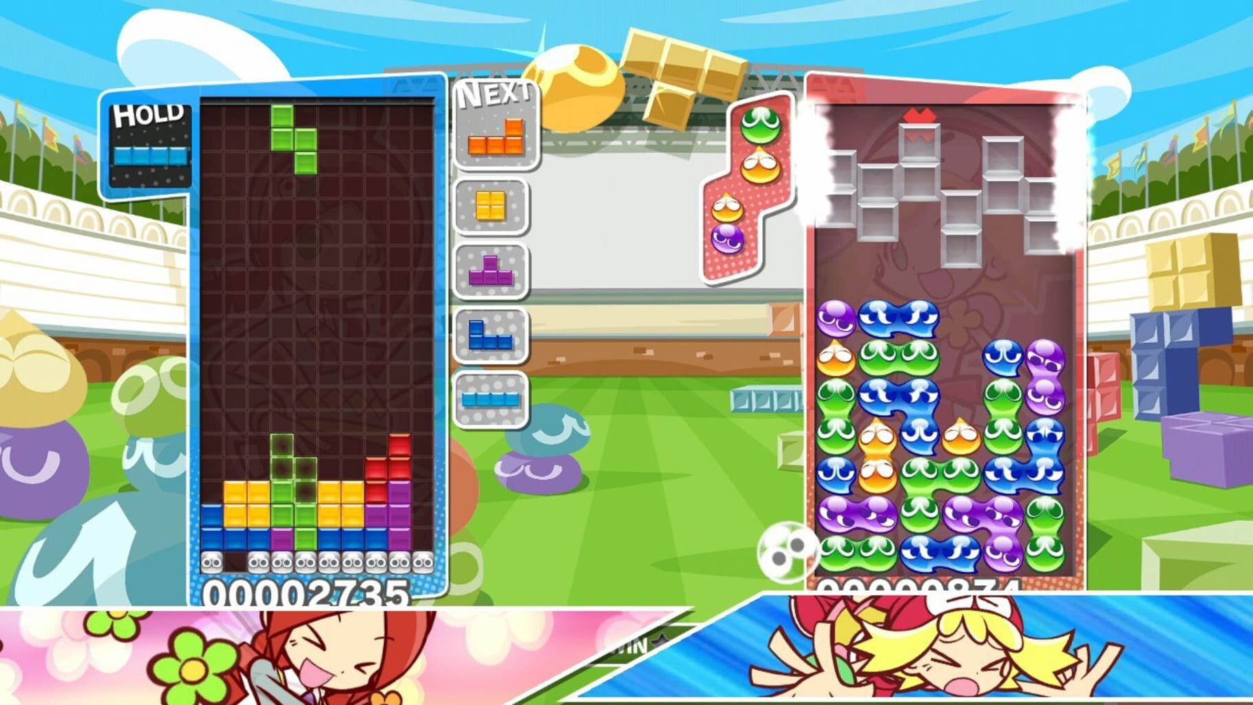 Captura de pantalla - Puyo Puyo Tetris