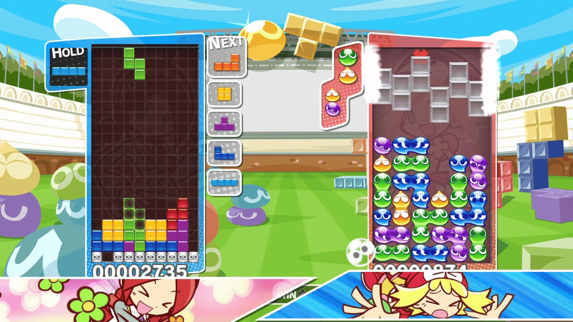 Puyo Puyo Tetris screenshot