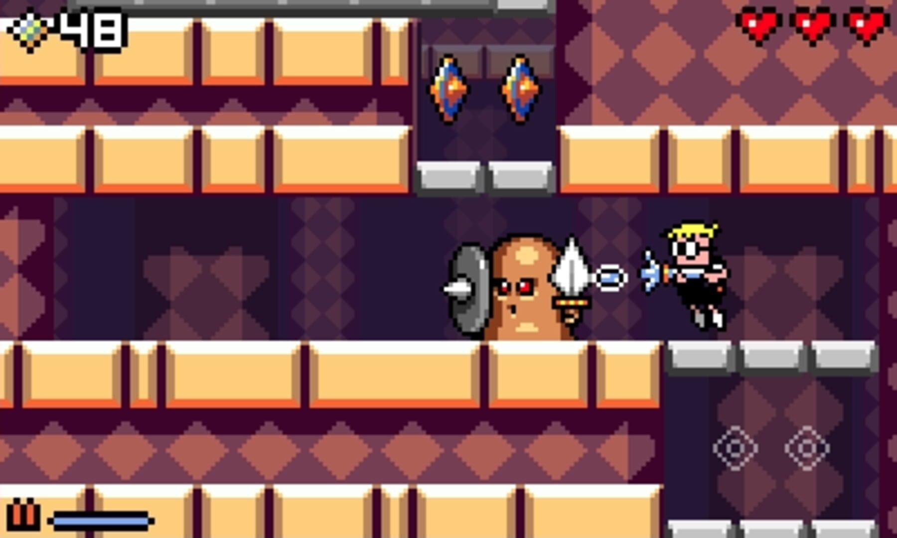 Captura de pantalla - Mutant Mudds