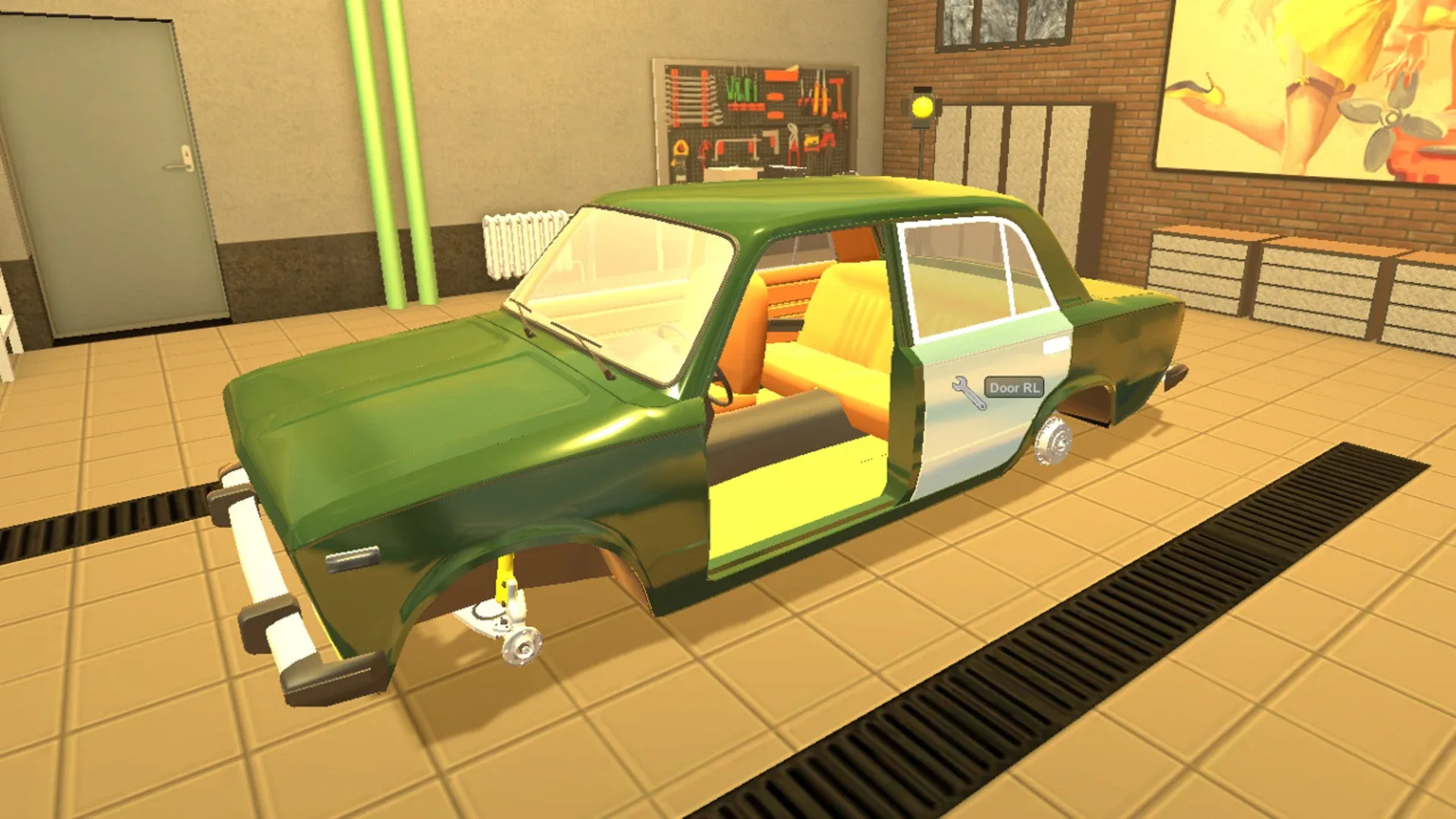 Another world: Truck driver