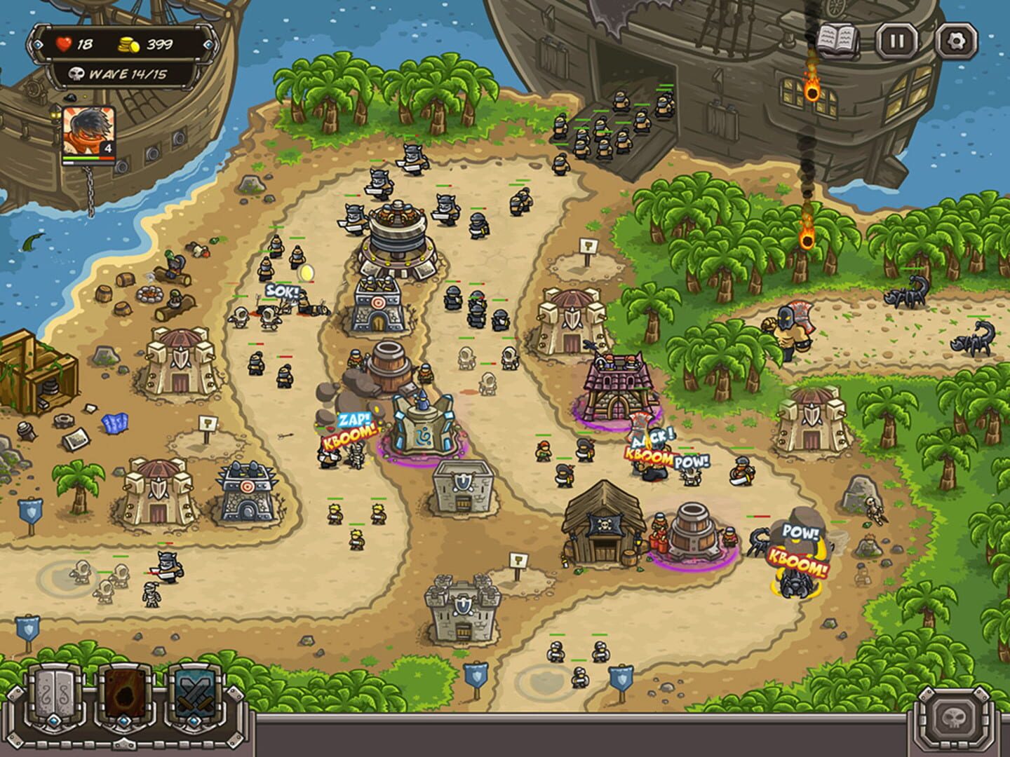 Captura de pantalla - Kingdom Rush Frontiers