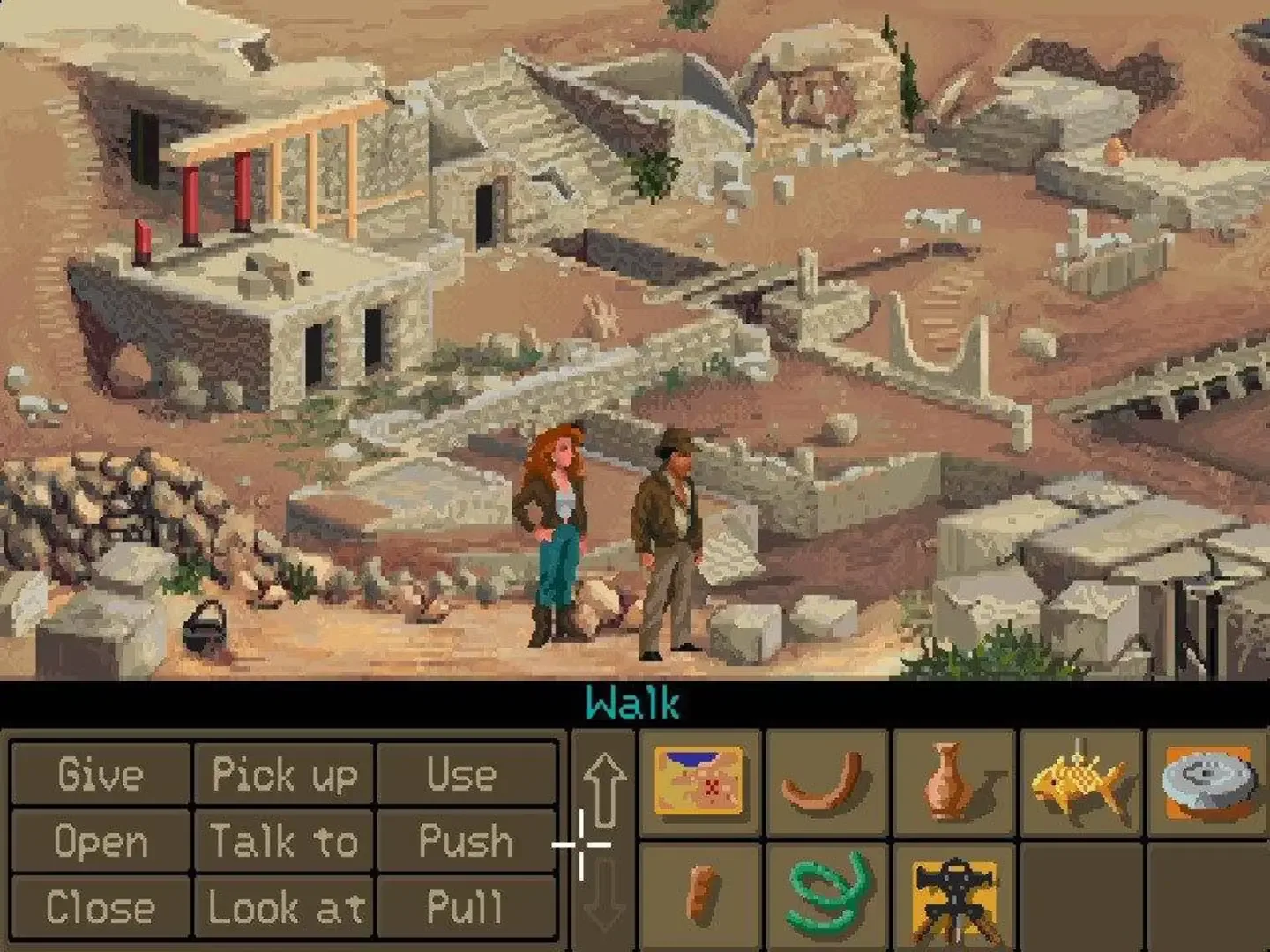 Captura de pantalla - Indiana Jones and the Fate of Atlantis