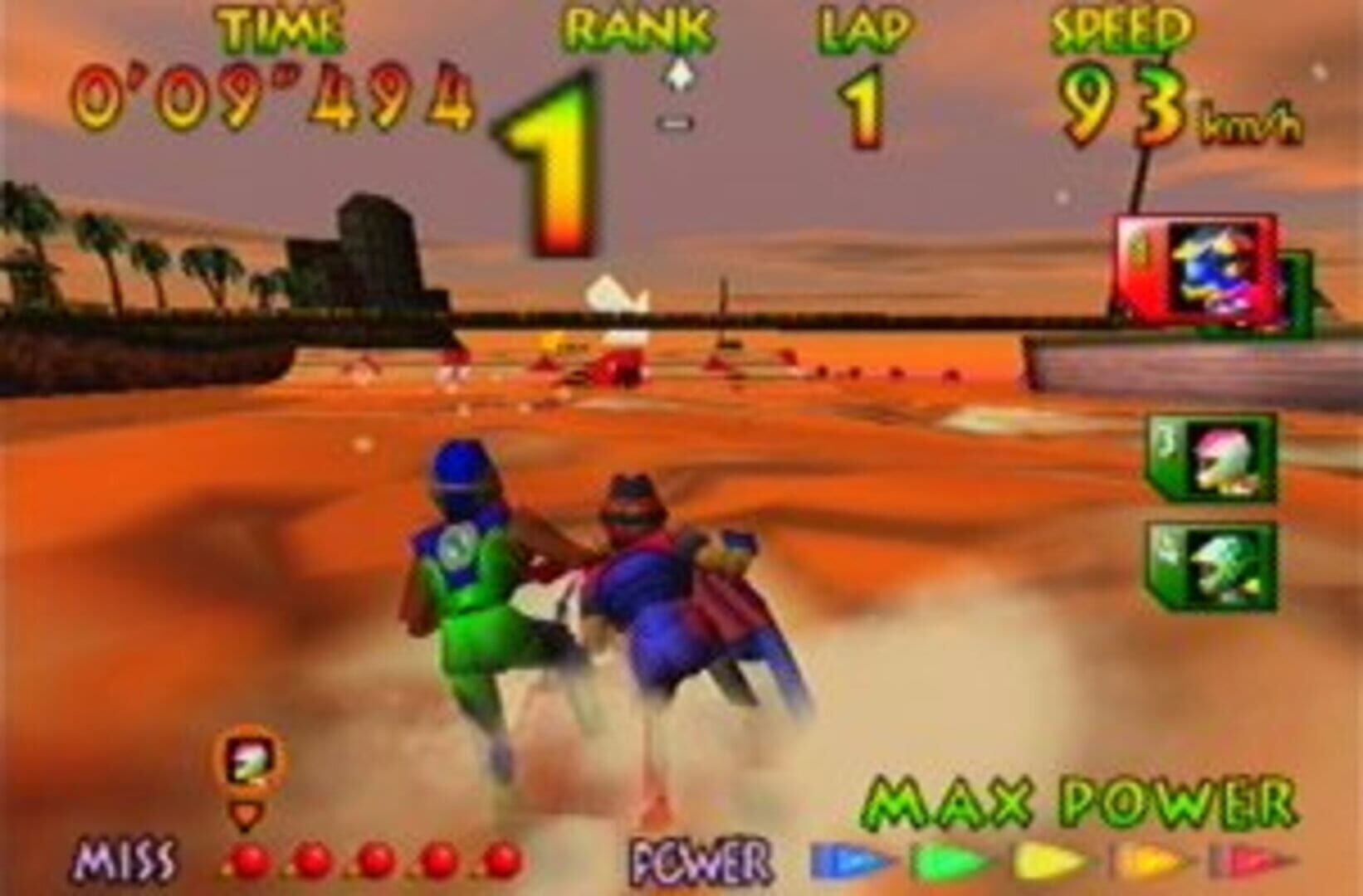 Captura de pantalla - Wave Race 64