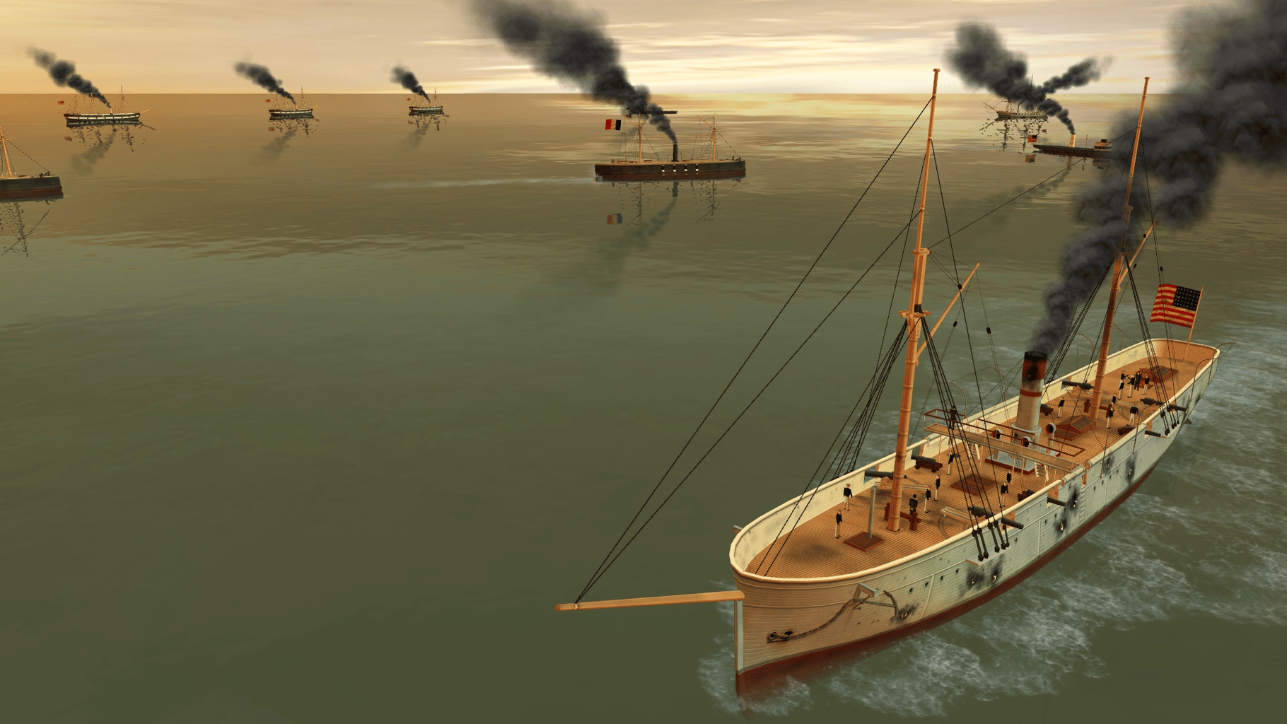 Clad in Iron: Gulf of Mexico 1864 screenshot