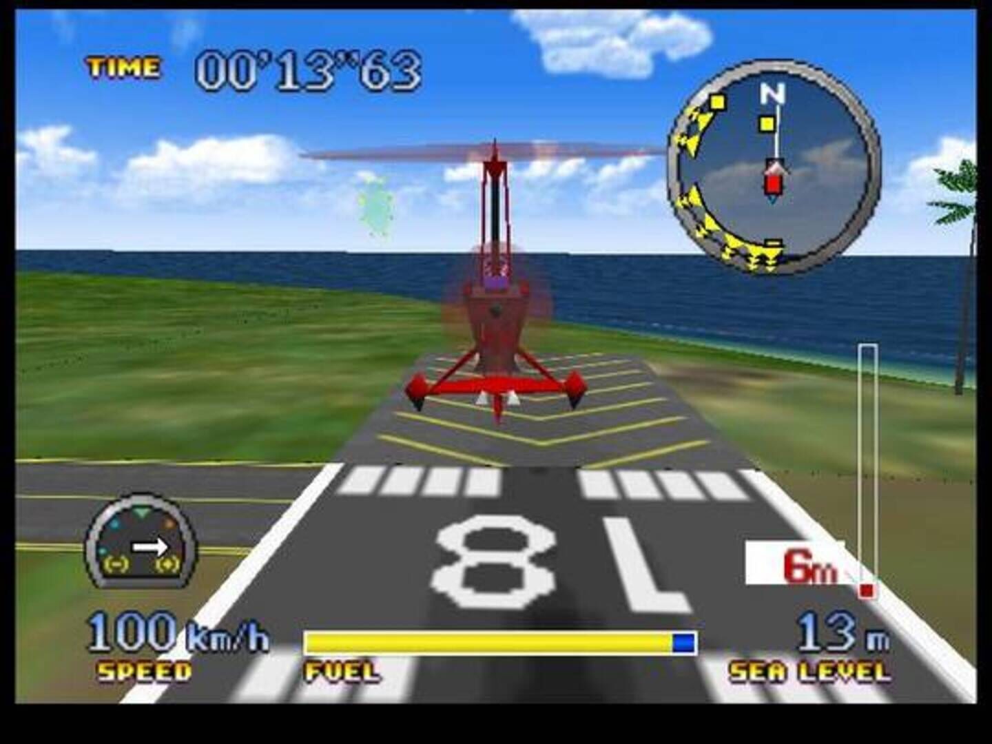 Captura de pantalla - Pilotwings 64