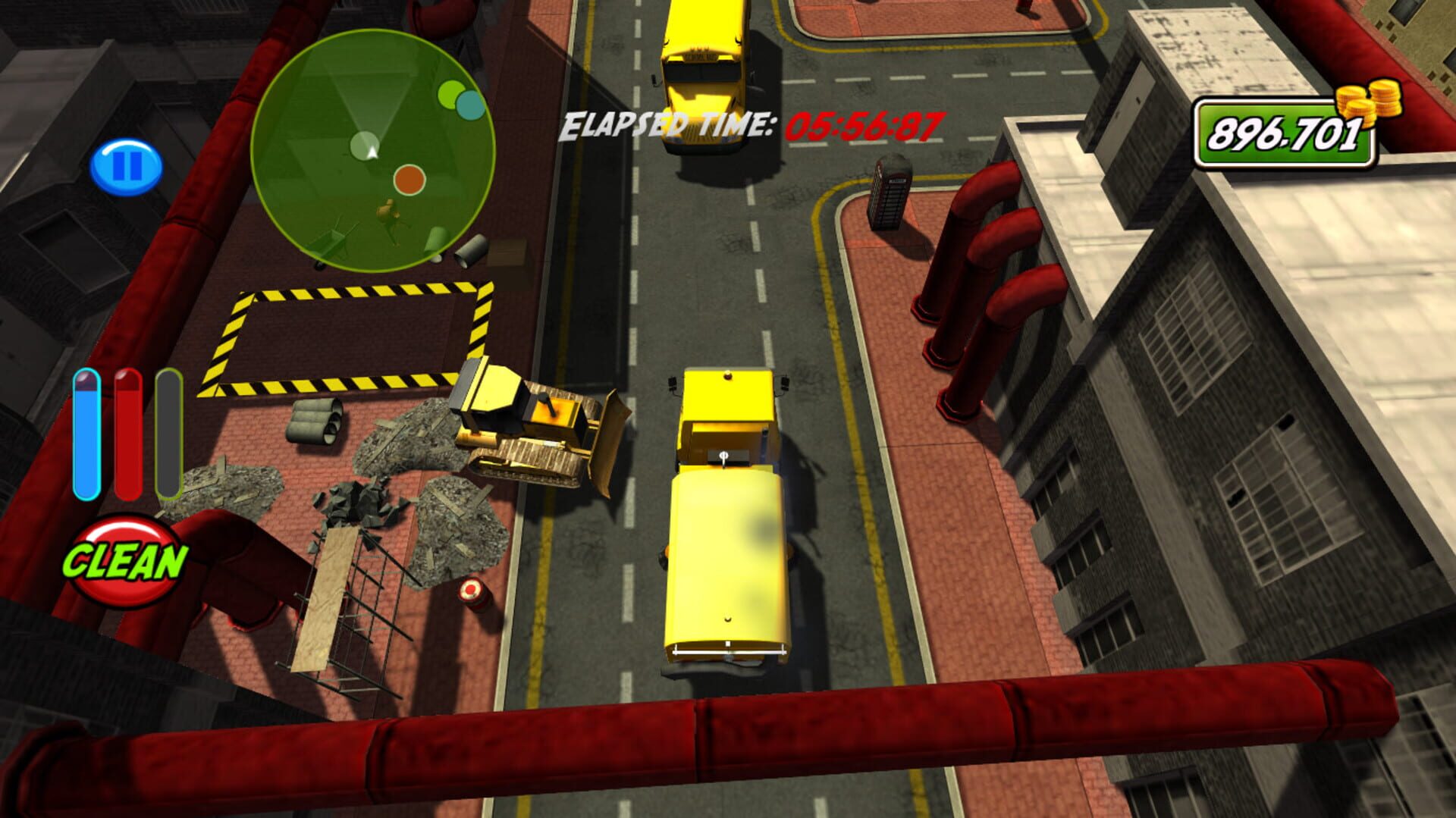 City Sweeper: Clean it Fast! - Screenshot