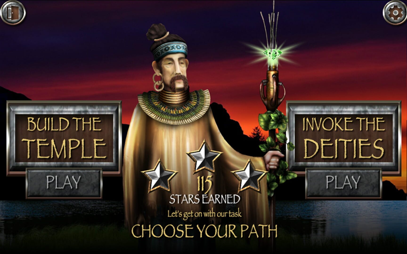 Mahjong Masters: Temple of the Ten Gods - Screenshot