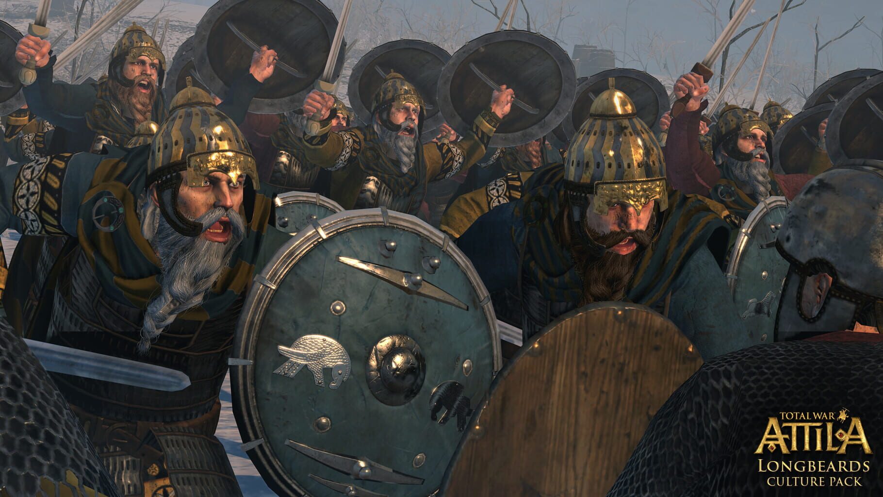 Captura de pantalla - Total War: Attila - Longbeards Culture Pack