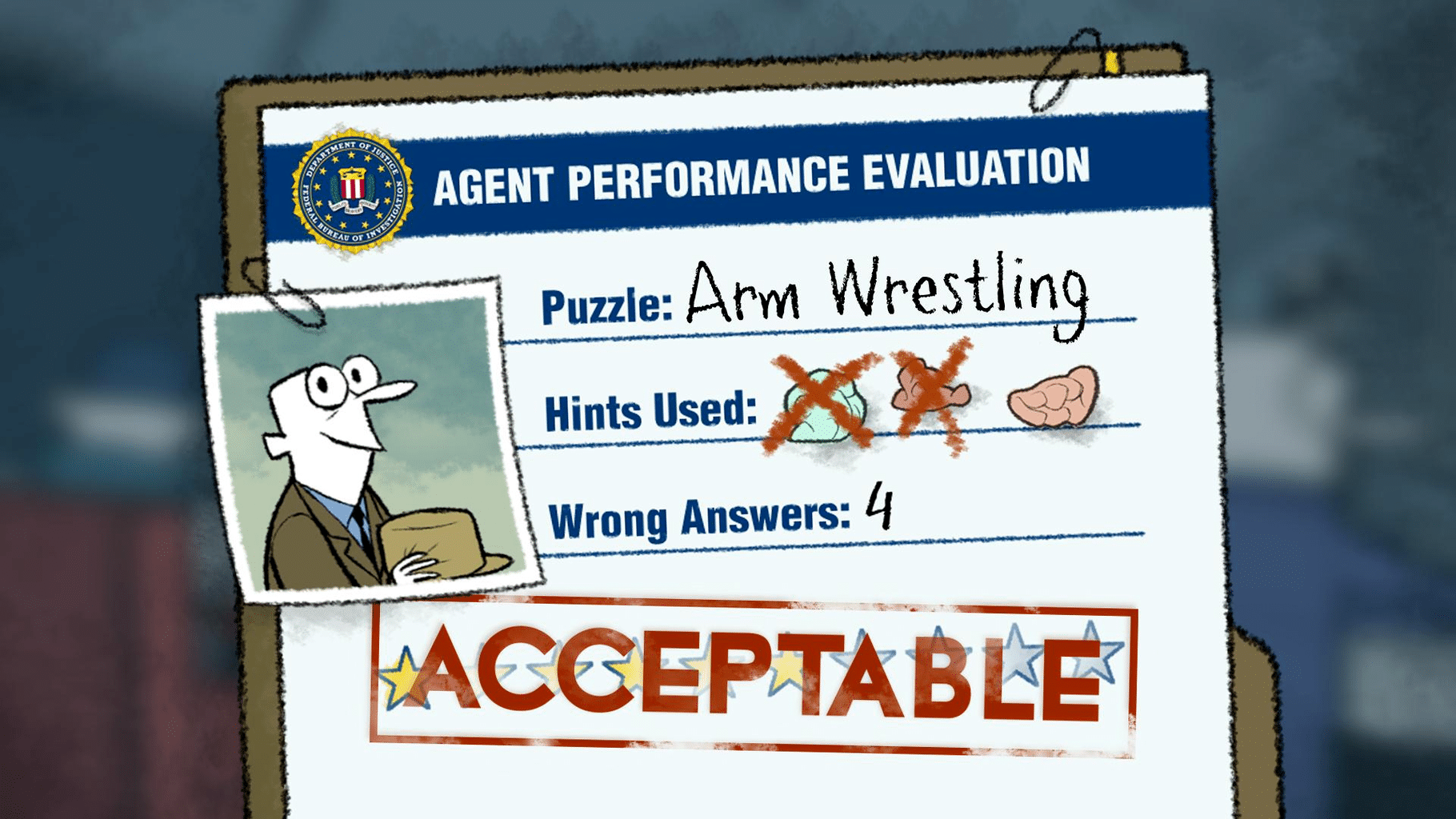 Puzzle Agent screenshot