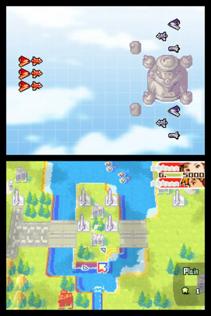 Captura de pantalla - Advance Wars: Dual Strike