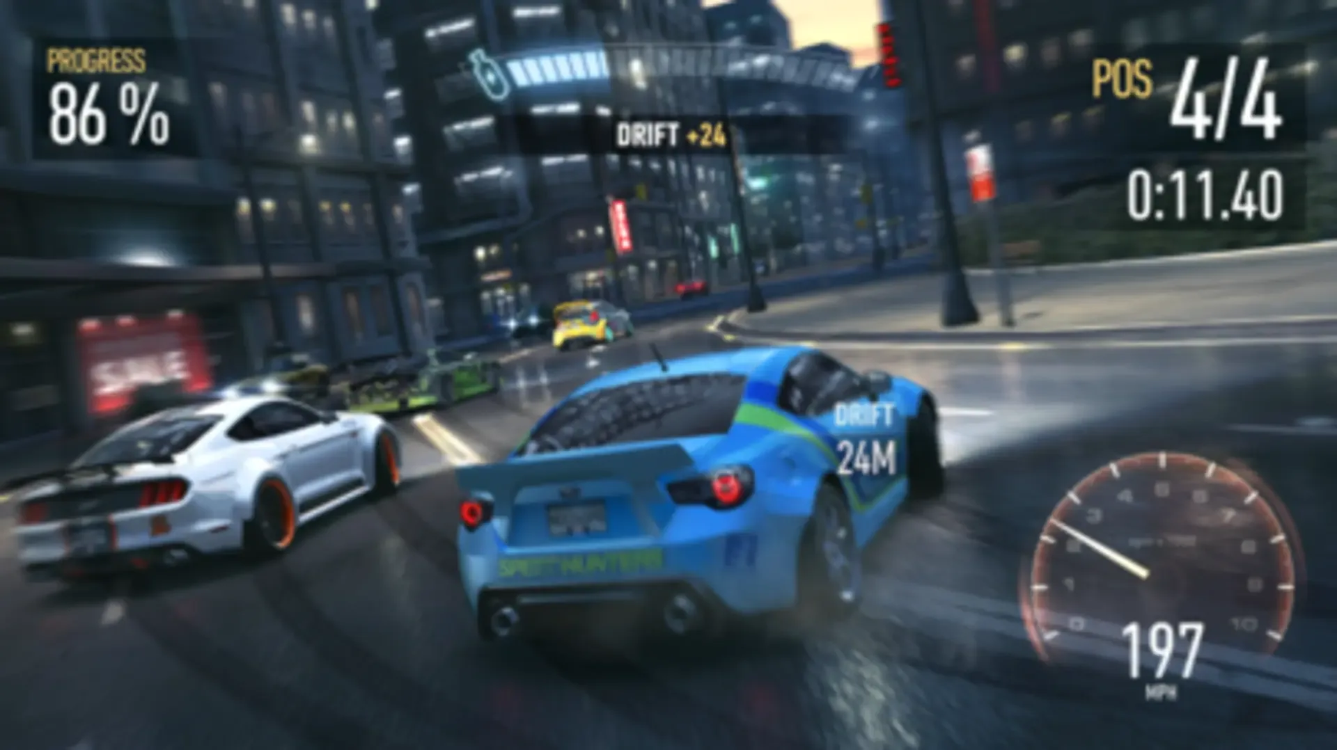 Captura de pantalla - Need for Speed: No Limits