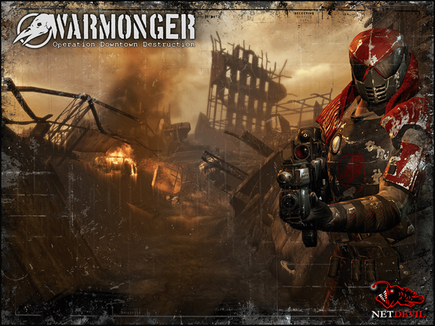 Warmonger: Operation - Downtown Destruction Cover