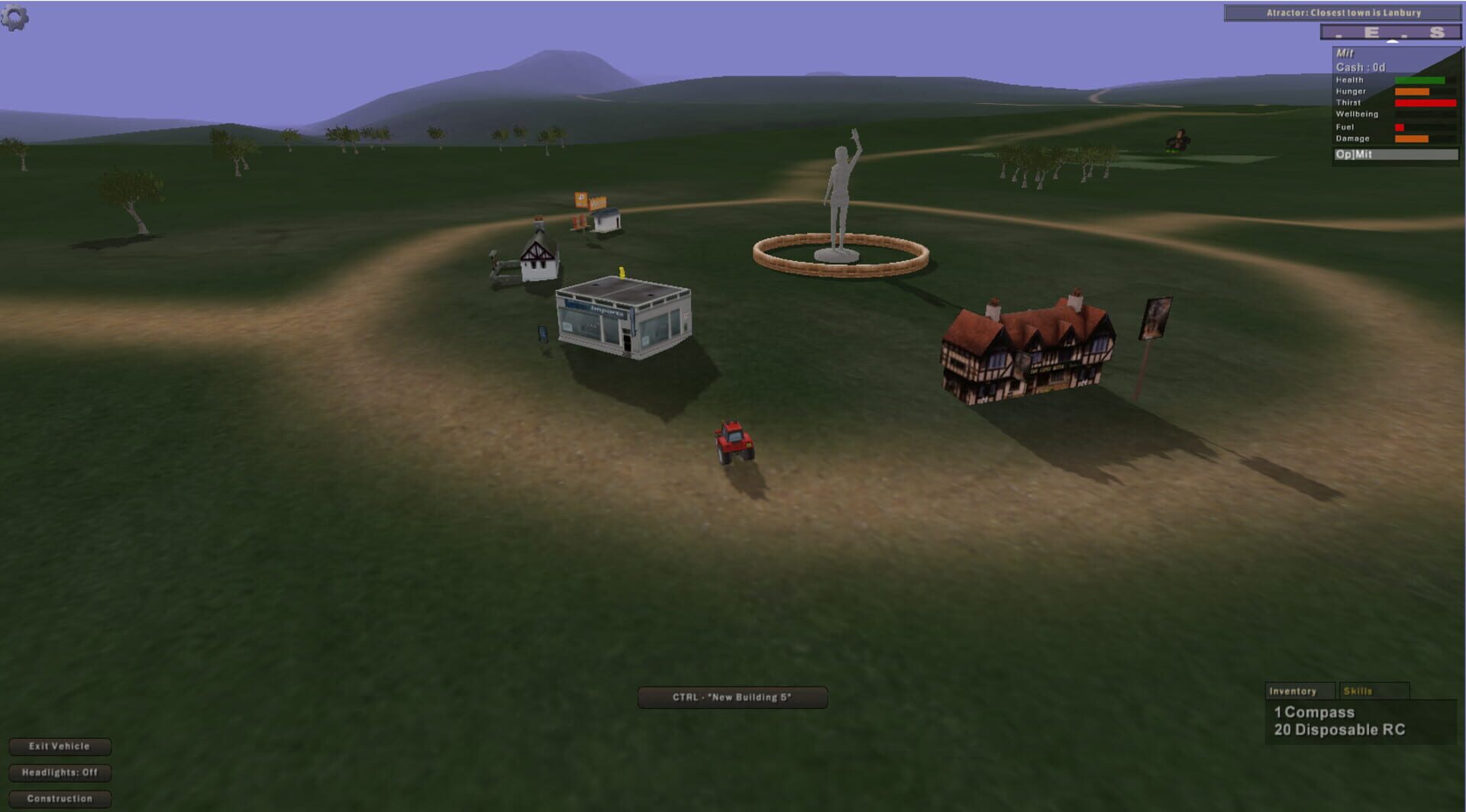 A tractor - Screenshot